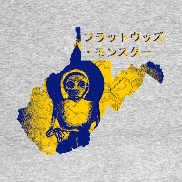 WV Monster #5 Blue and Gold Japan by AWSchmit